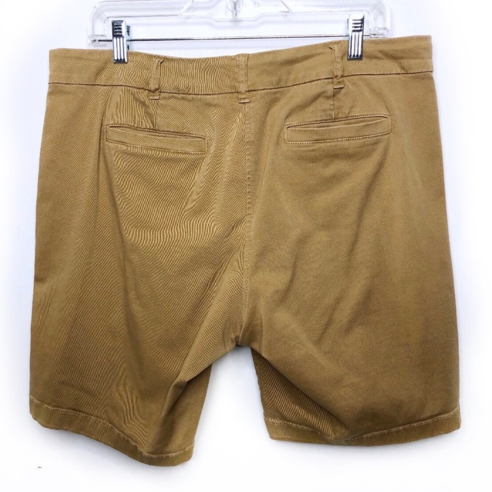 J Crew Bermuda Stretch Chino Shorts 10” Khaki 12 - Picture 6 of 8